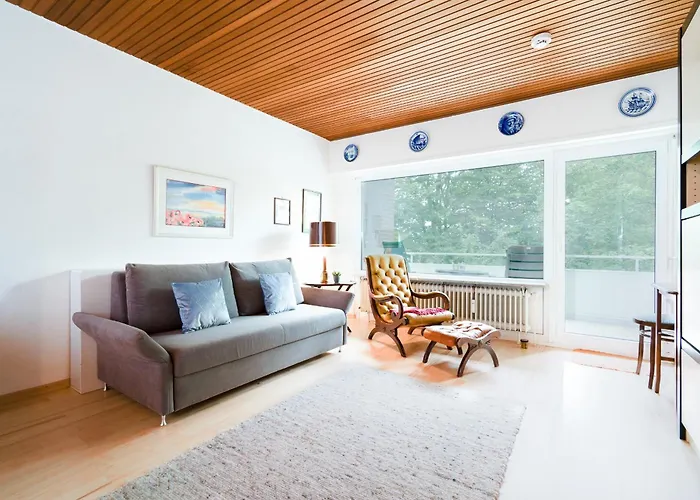 Lägenhet Sonnige Ferienwohnung Im Kapitaens-Stil